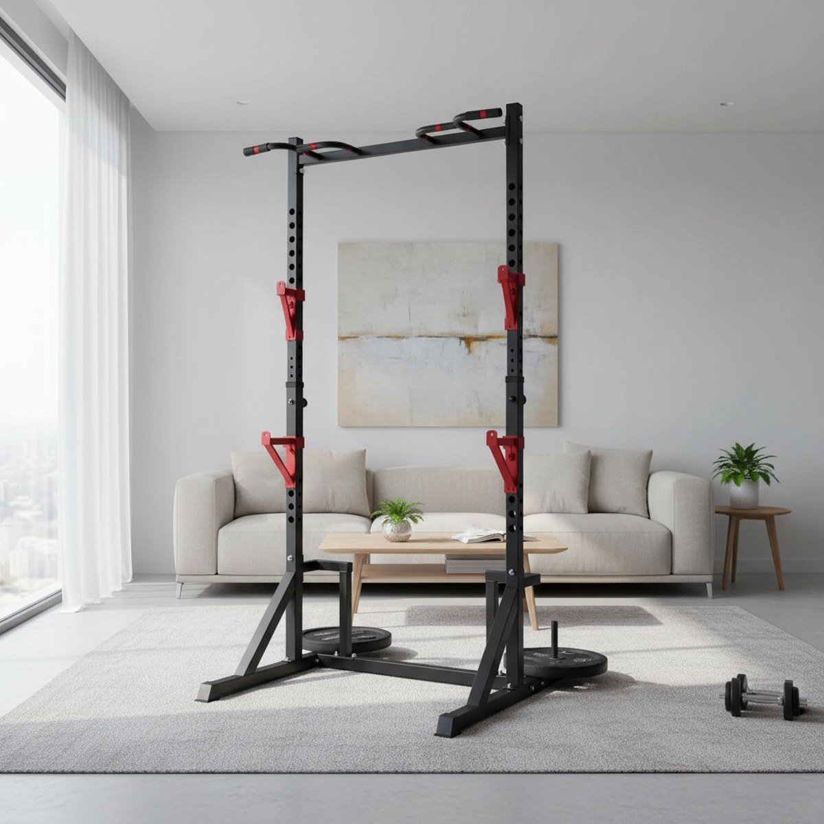 Rak Power yang Dapat Disesuaik - Home Bar And Gym ulasan dan harga