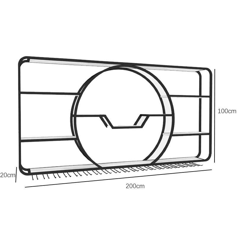 Rak Kabinet Pajangan Klub Mala - Home Bar Shelves ulasan dan harga