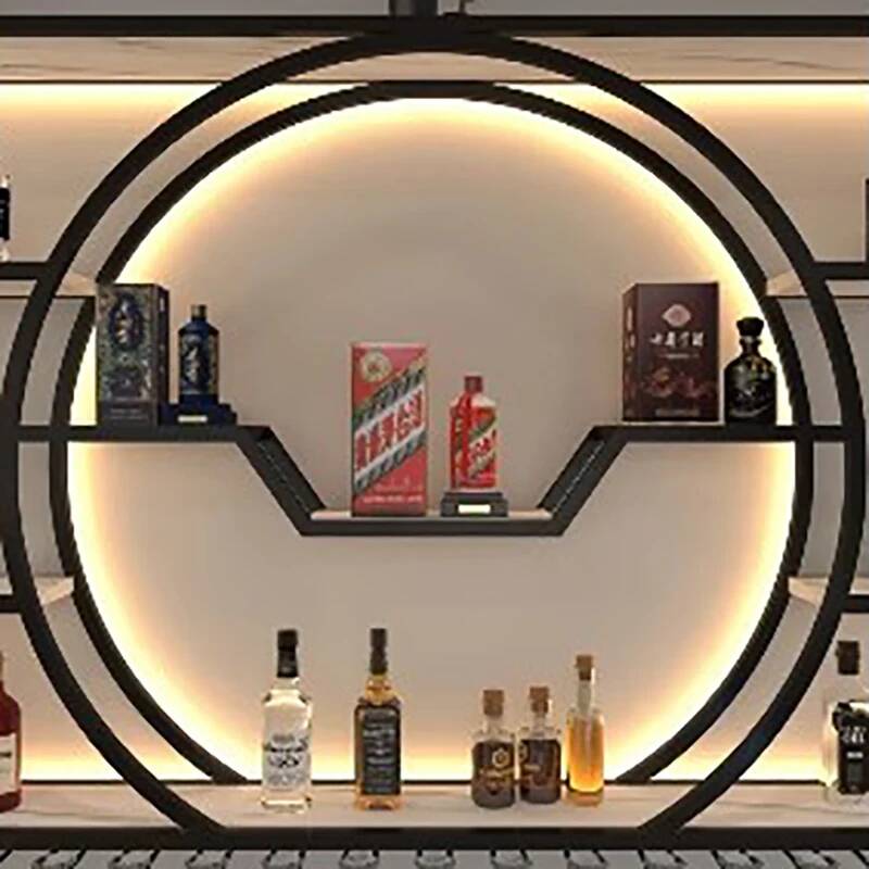 Rak Kabinet Pajangan Klub Mala - Home Bar Shelves ulasan dan harga