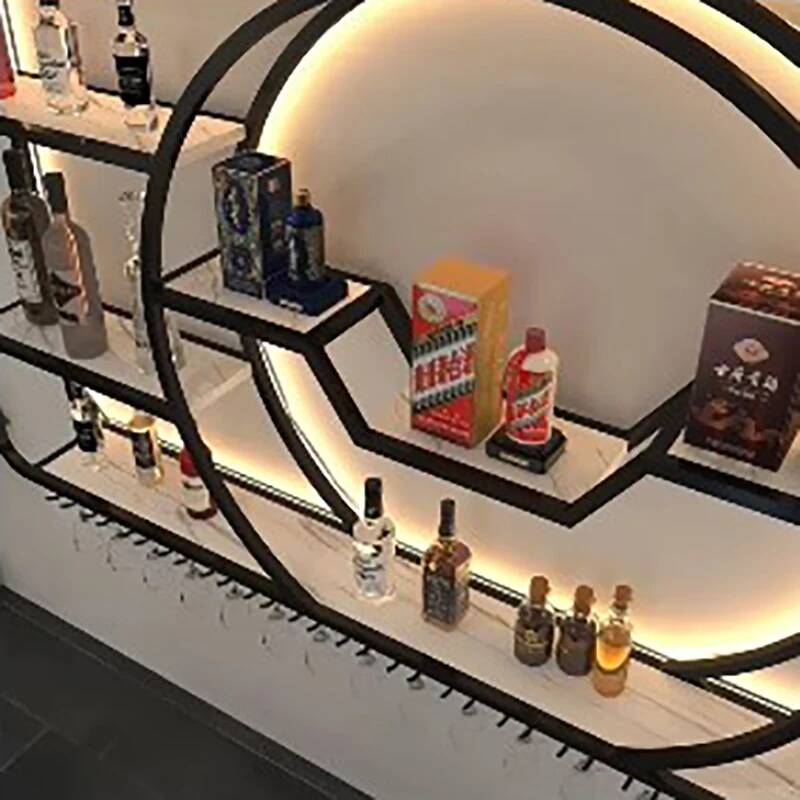 Rak Kabinet Pajangan Klub Mala - Home Bar Shelves ulasan dan harga