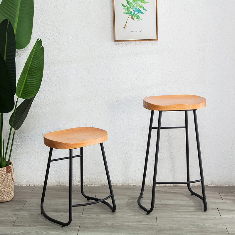 Kursi Bar Besi Modern Sederhan - Home Bar Seating ulasan dan harga