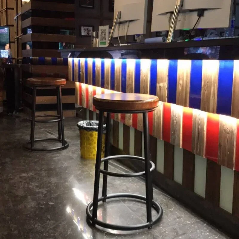 Kursi Bar Berkaki Tinggi Besi  - Home Bar Seating ulasan dan harga