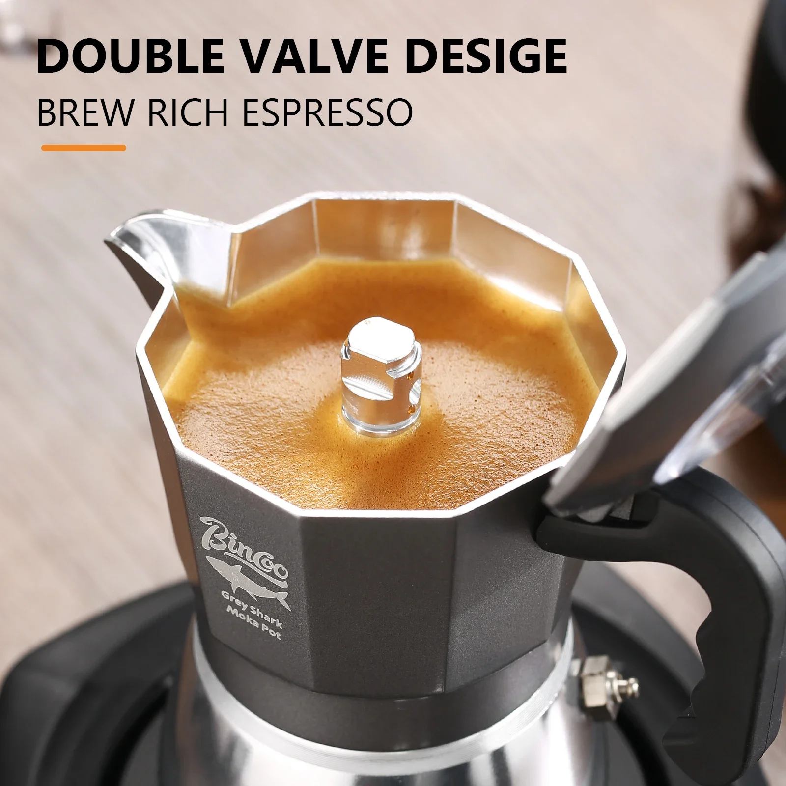 Bincoo 2 Cangkir Double Valve  - Home Barista ulasan dan harga