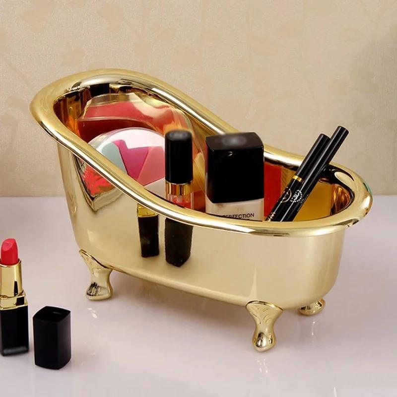 1 Buah Kotak Penyimpanan Perhi - Bar Cart Gold ulasan dan harga