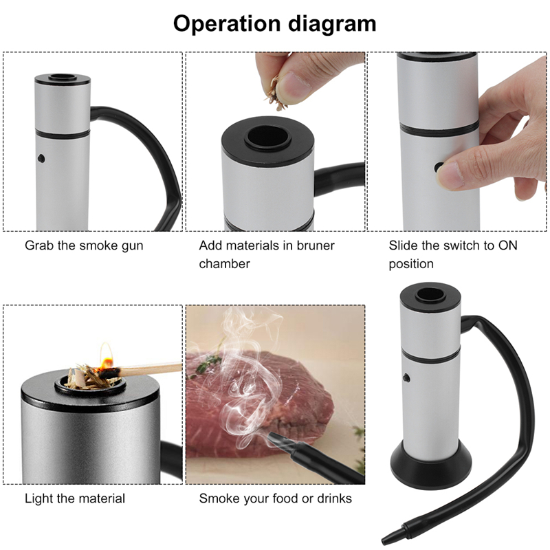1 Set Generator makanan asap d - Smoking Gun Kit ulasan dan harga