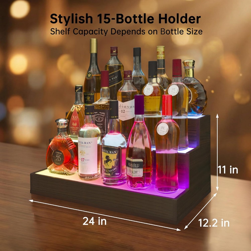 Rak Pajangan Botol LED untuk B - Home Bar Shelves ulasan dan harga