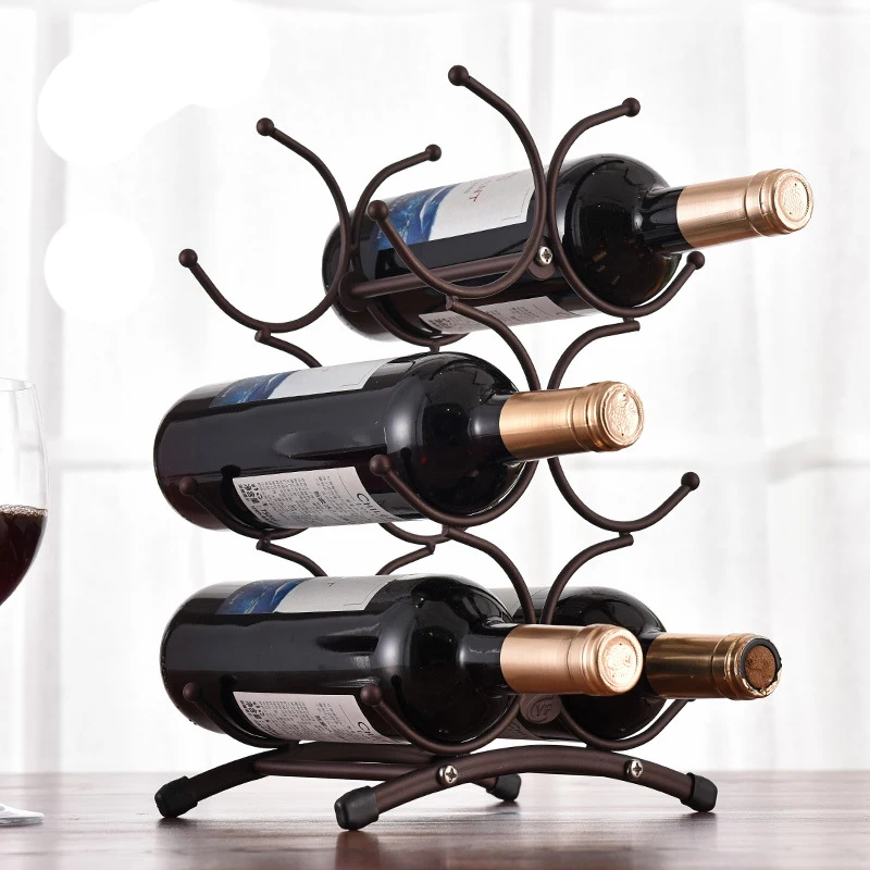 Rak botol anggur merah kreatif - Home Bar Setup ulasan dan harga