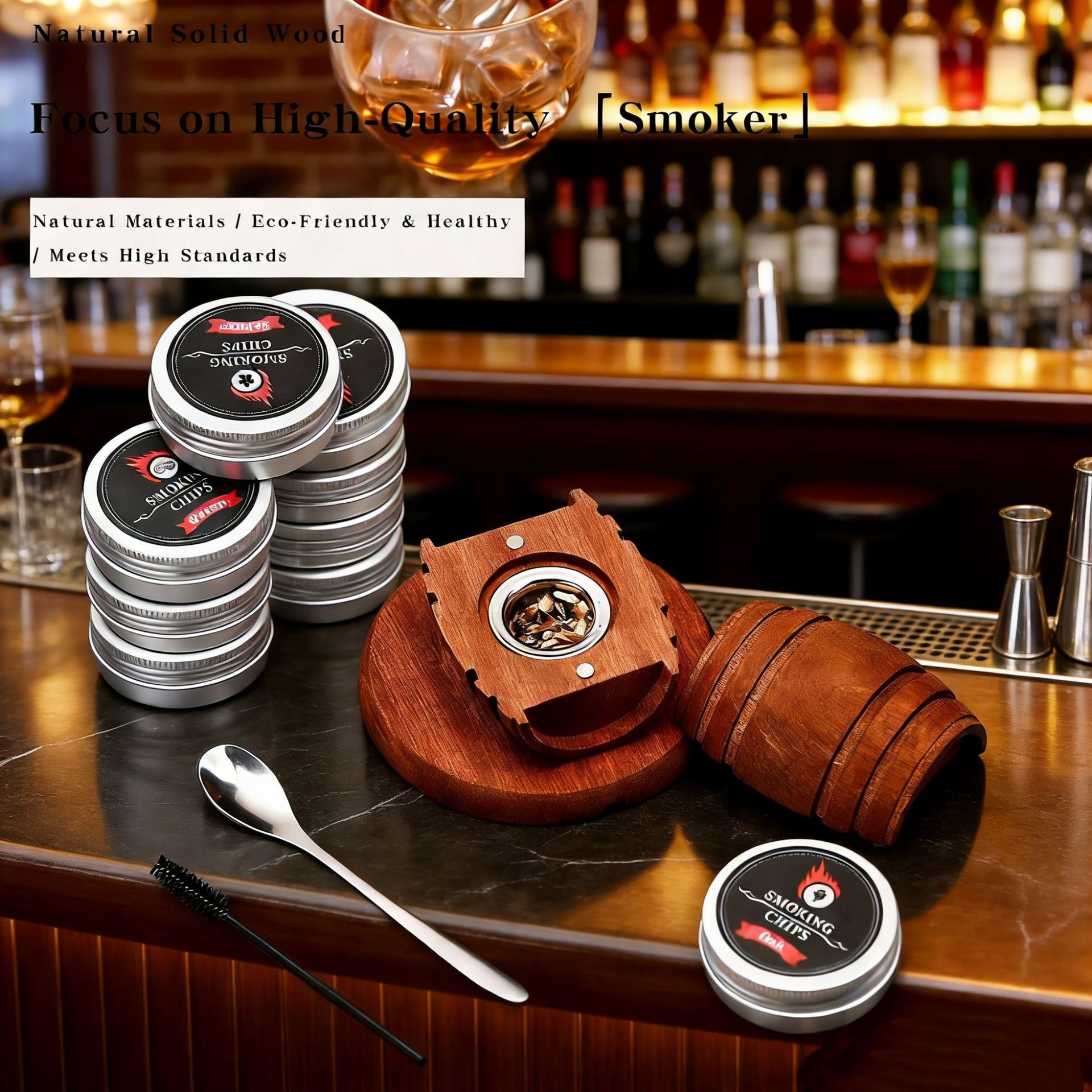 Perlengkapan Merokok Whisky, K - Smoking Gun Kit ulasan dan harga