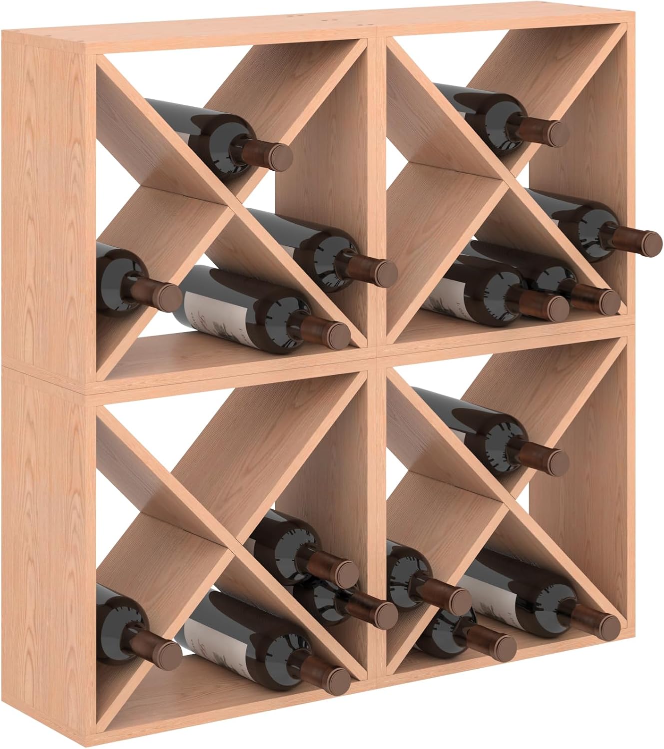 Rak Anggur 96 Botol, Penyimpan - Home Bar Shelves ulasan dan harga