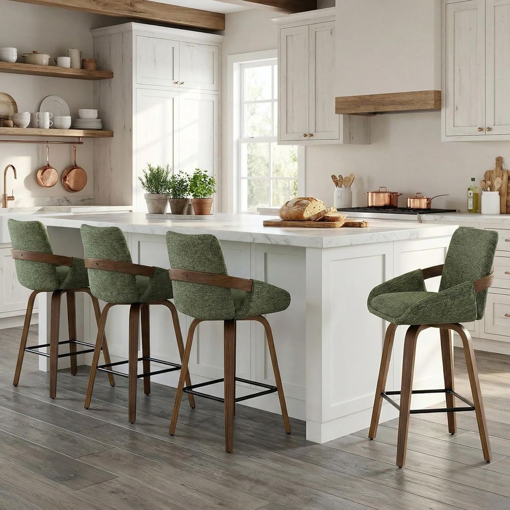 Set 2 Kursi Bar Putar 26 inci  - Home Bar Seating ulasan dan harga